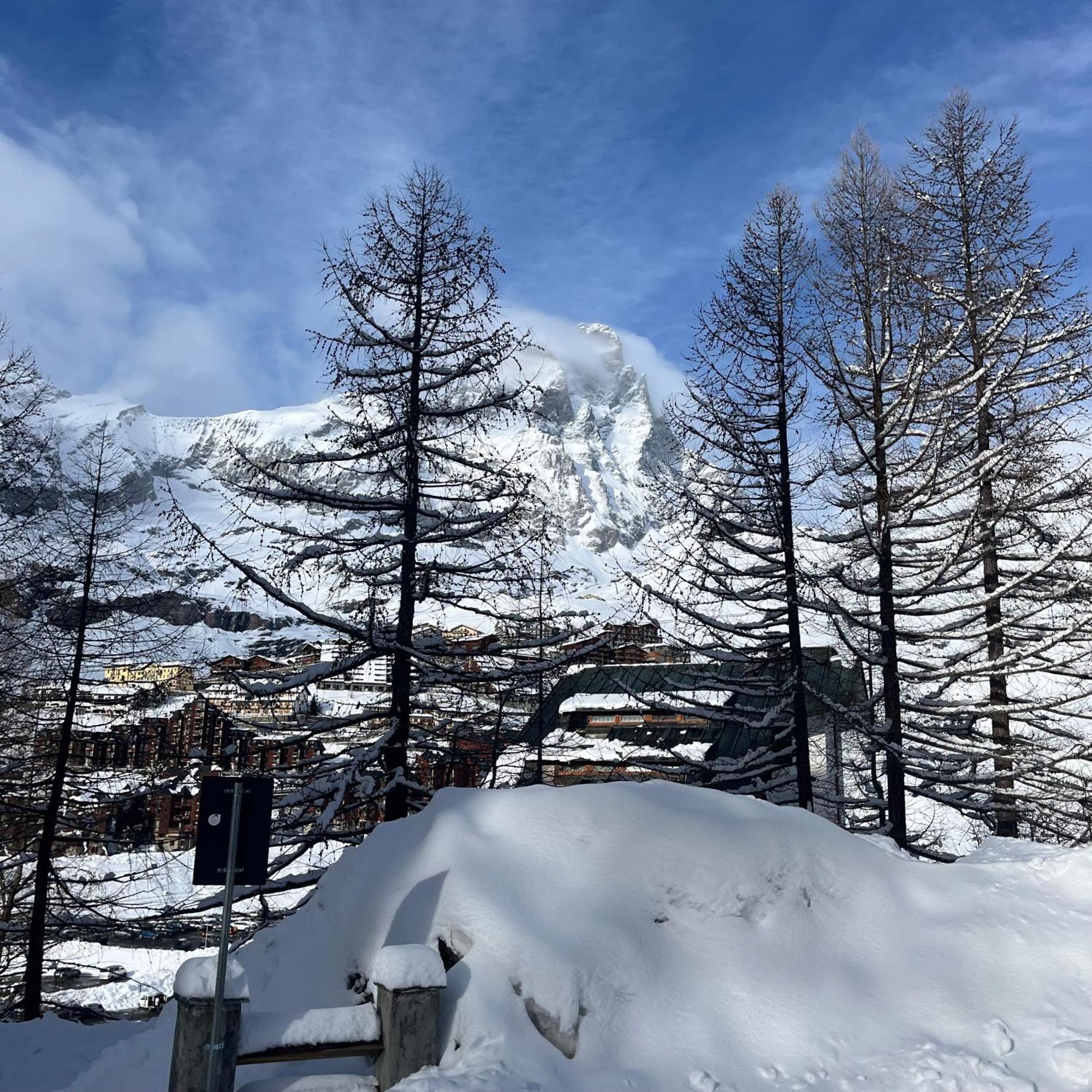 Appartamento Cervinia Fronte Funivie Брей-Червінія Екстер'єр фото